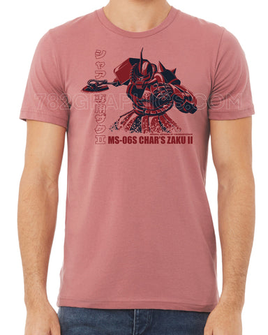 PRE ORDER Limited Printing Char's Zaku II T-Shirt