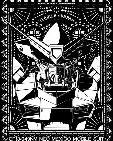 Final Printing Tequila Gundam T-Shirt