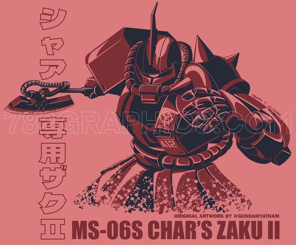 Final Printing Char's Zaku II T-Shirt